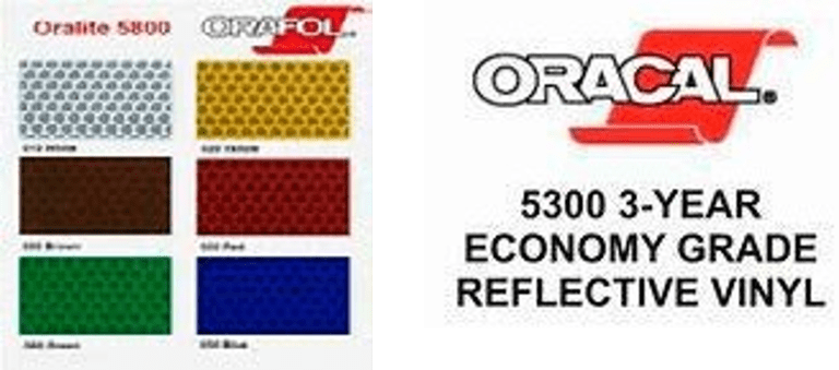 Oracal - 5300 - 3 Year Economy Grade Reflective Vinyl